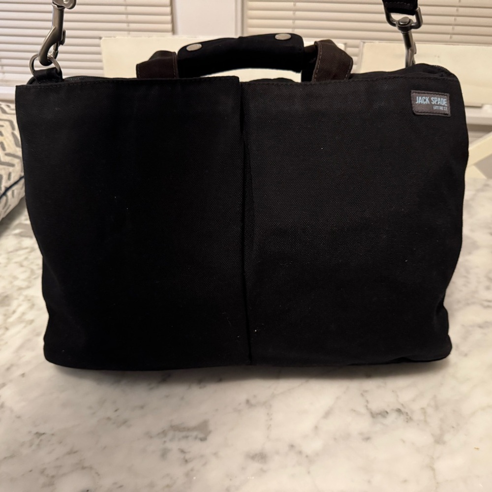 Jack Spade Black Men's Messenger Bag
